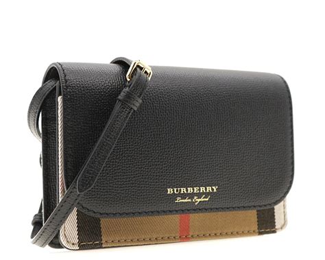 burberry hampshire derby house cross body bag|Burberry vintage leather crossbody bag.